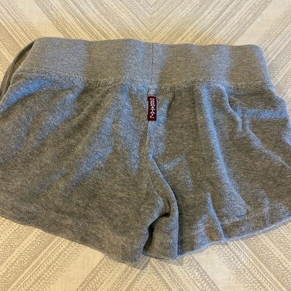 Hard Tail Girls Grey  Terry Drawstring Shorts, Size L/7-14 - Picture 5 of 6